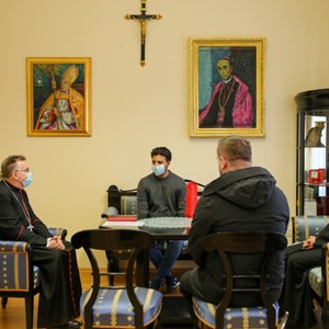 Kardinal Bozanić primio Saghara Manzoora